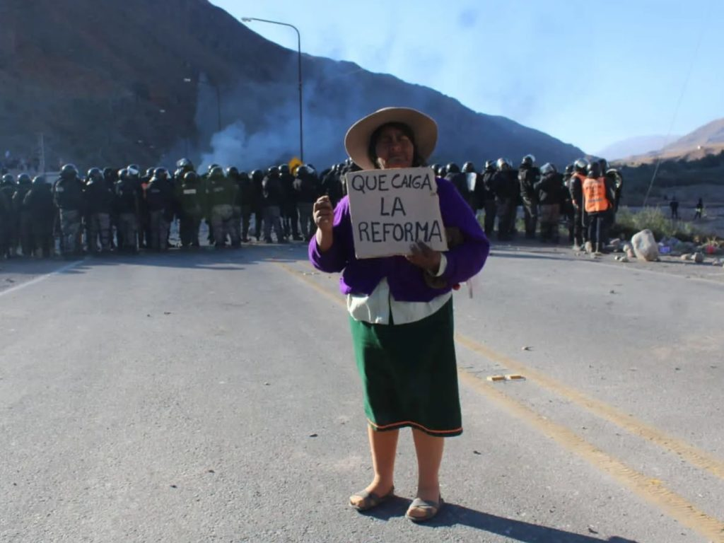 Criminalización de la protesta social en Jujuy, junio 2023